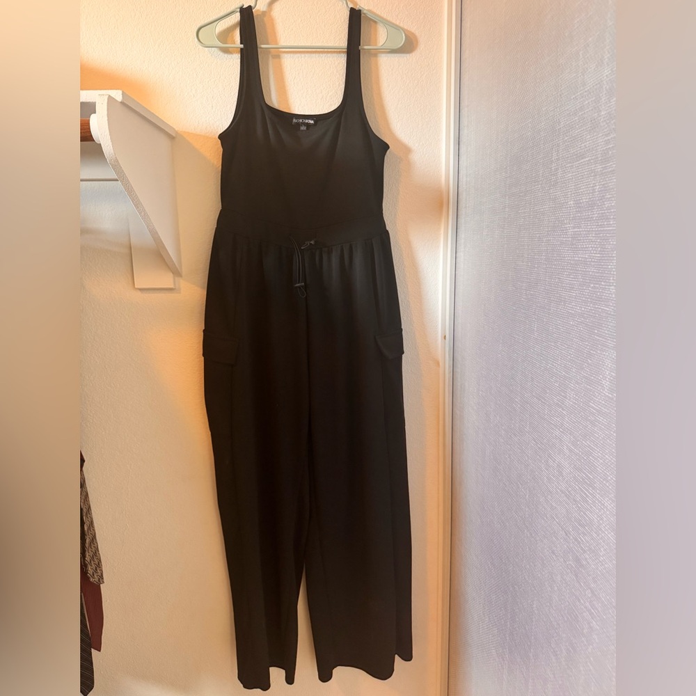 Fashion Nova Classic Black Jumpsuit